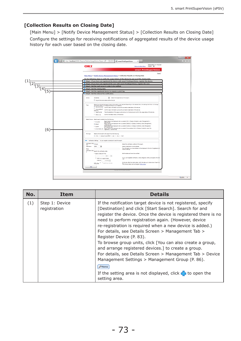 P. 73 | Oki MC363dn User Manual | Page 73 / 257