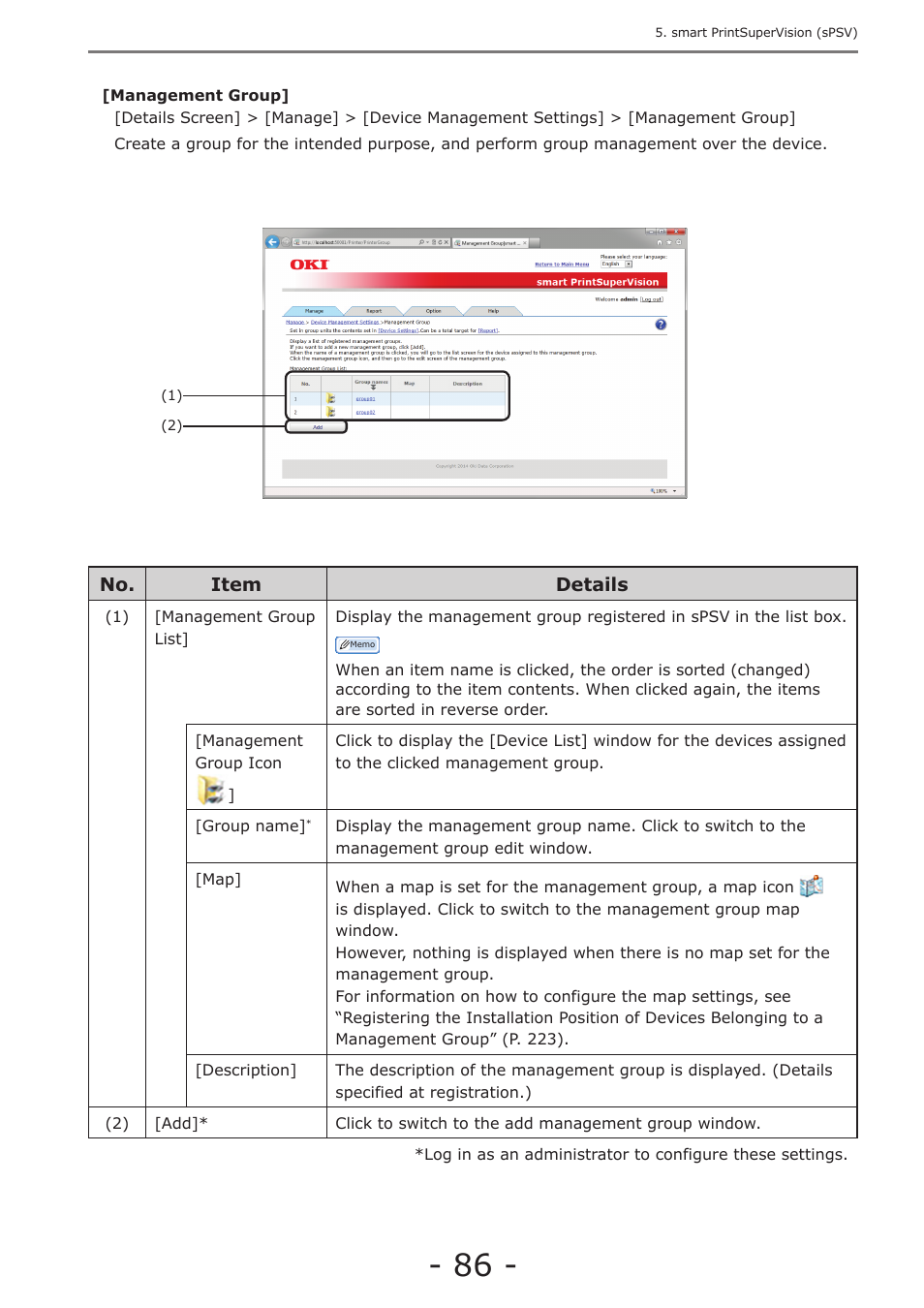 Oki MC363dn User Manual | Page 86 / 257