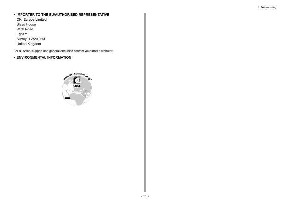 Oki C532dn User Manual | Page 11 / 131