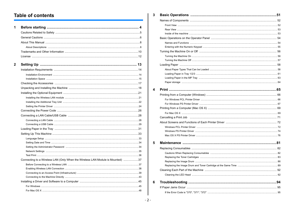 Oki C532dn User Manual | Page 2 / 131