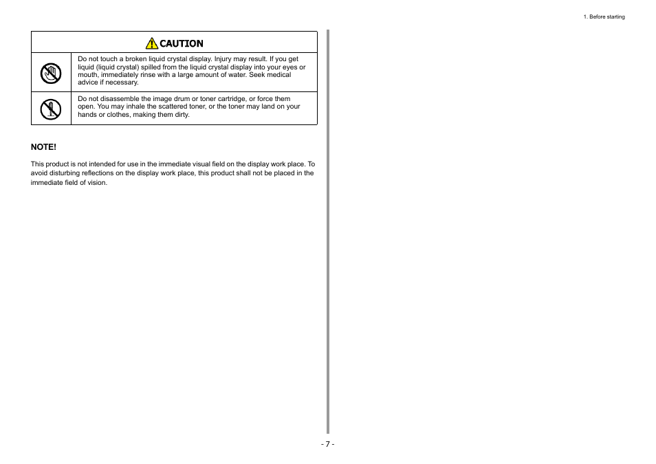 Oki C532dn User Manual | Page 7 / 131