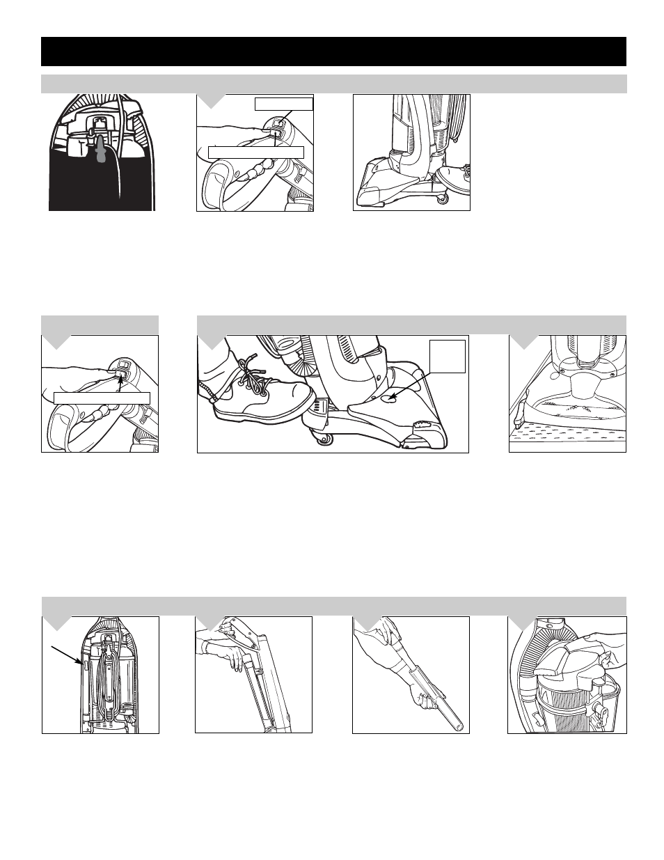 How to operate | Dirt Devil Upright Bagless Vacuum Cleaner User Manual | Page 5 / 8