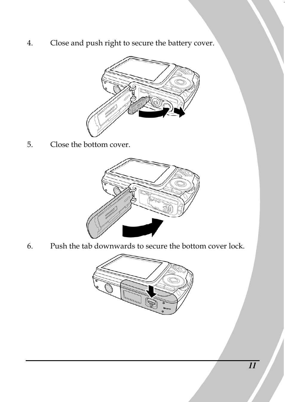 PRAKTICA DPIX5000WP HD-DV Camera User Manual | Page 25 / 78