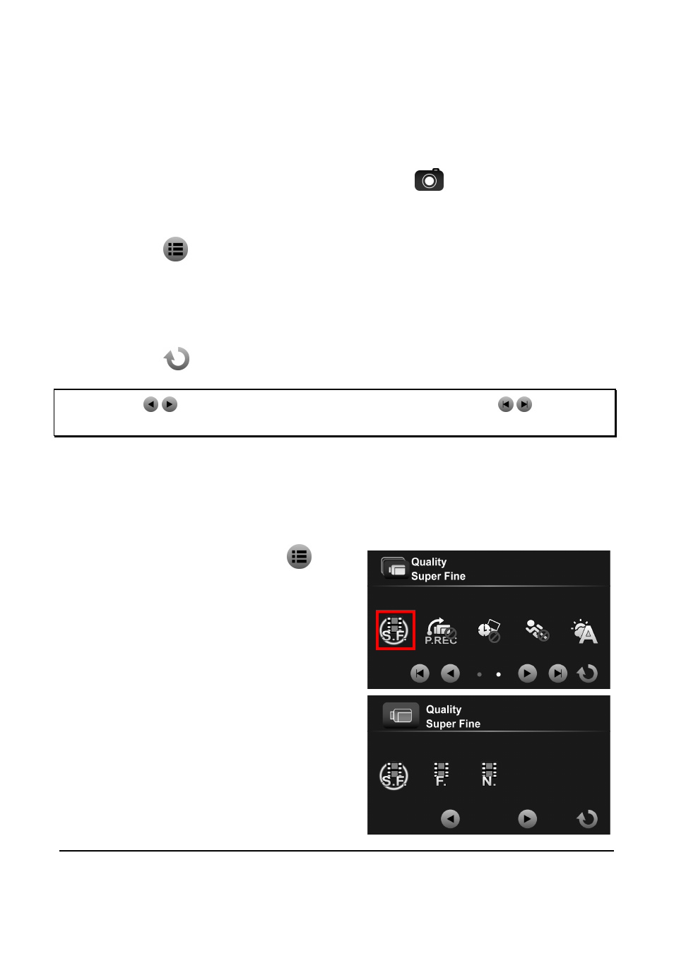 2 video menu, 1 quality | PRAKTICA DVC5.10 User Manual | Page 24 / 73