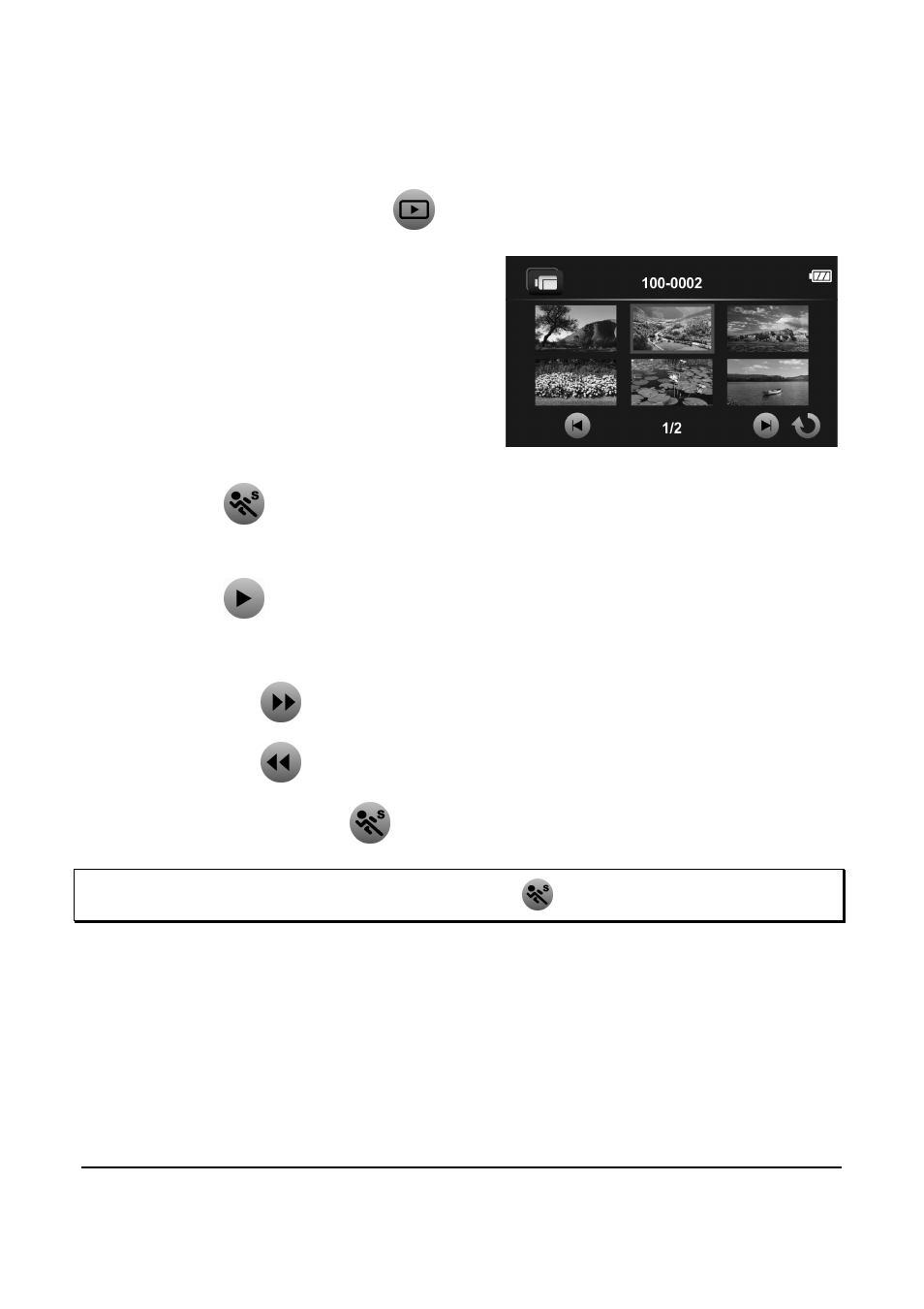 1 slow motion playback | PRAKTICA DVC5.10 User Manual | Page 32 / 73