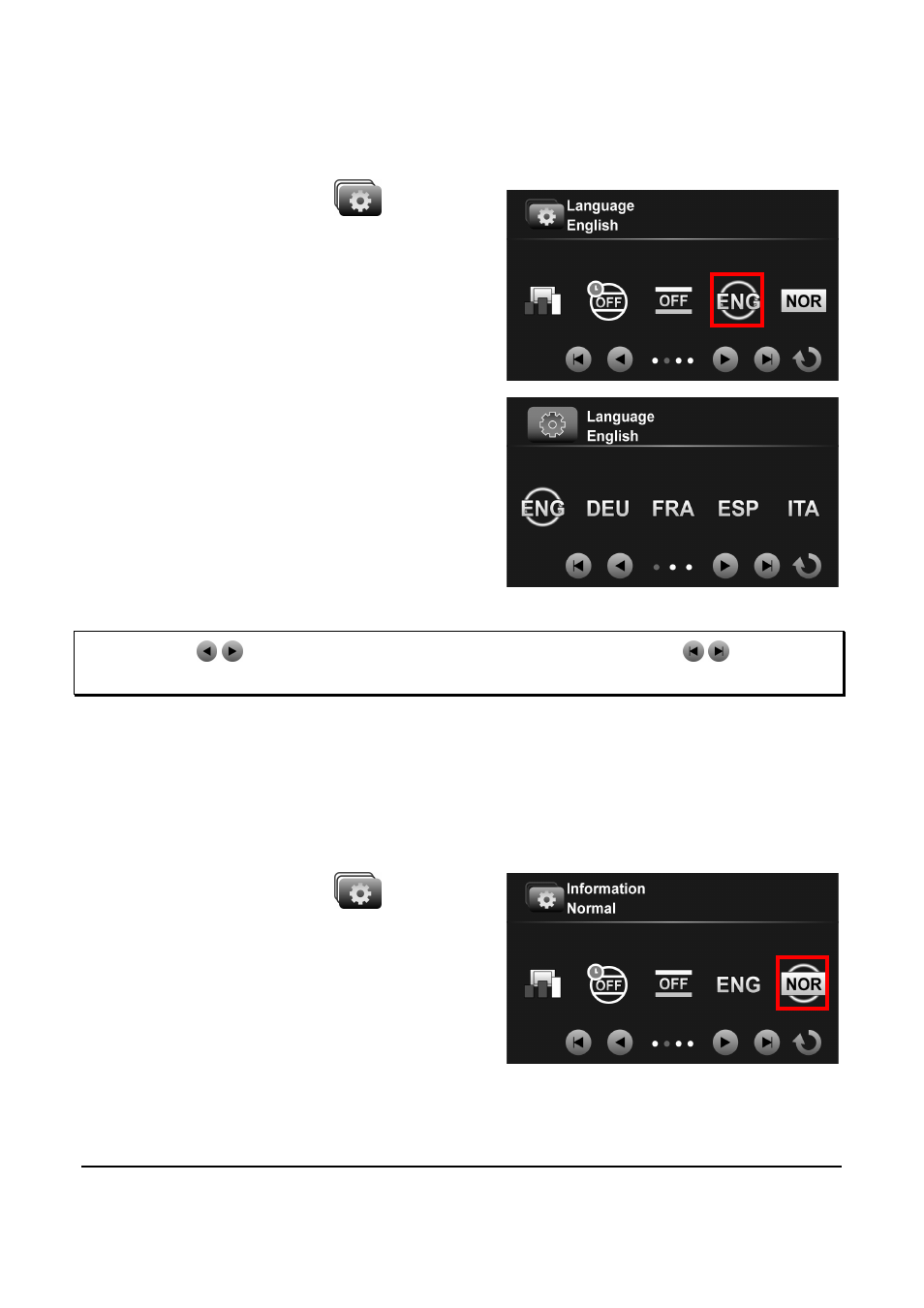 9 language, 10 information | PRAKTICA DVC5.10 User Manual | Page 60 / 73