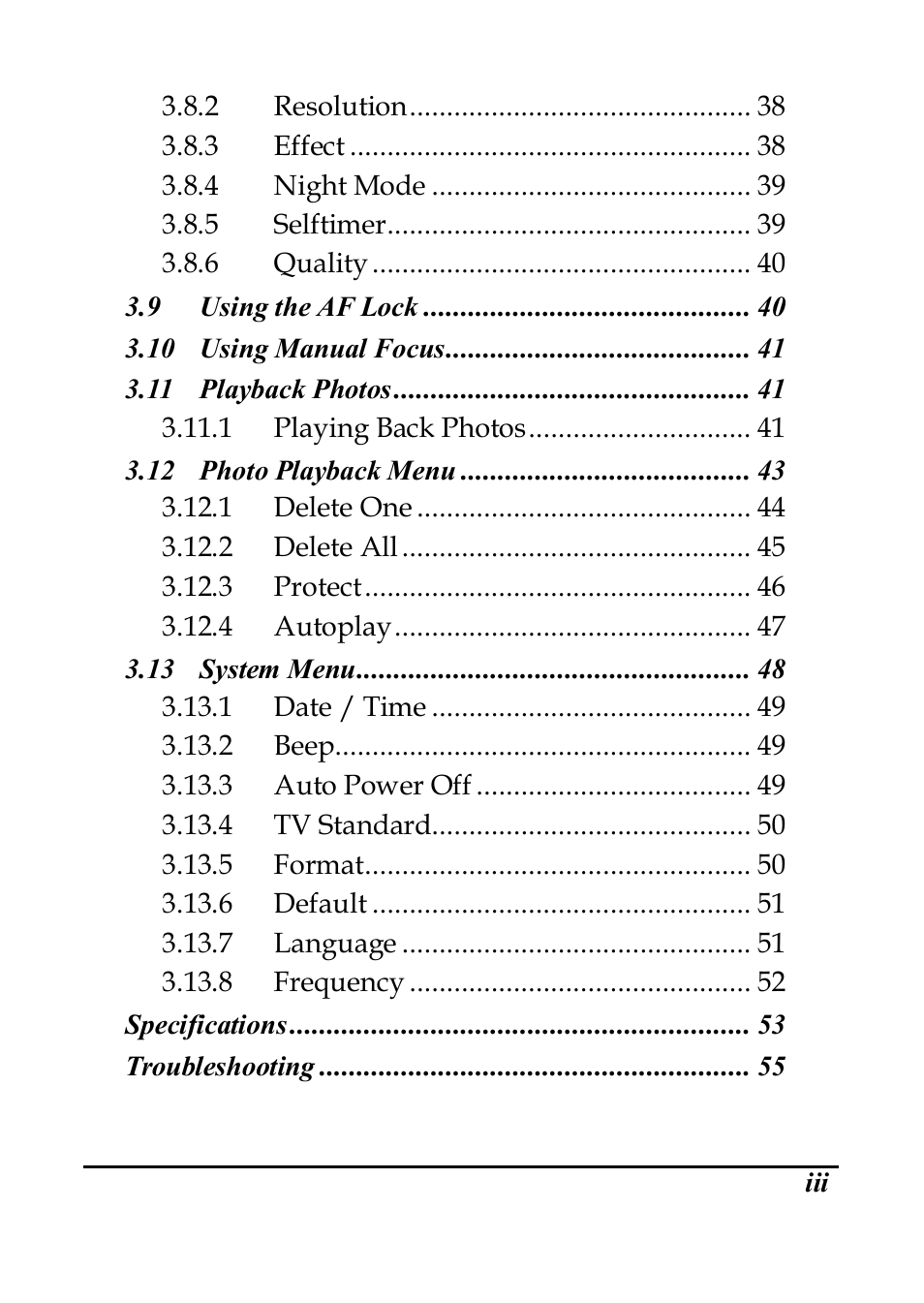 PRAKTICA DVC5.6 User Manual | Page 4 / 65