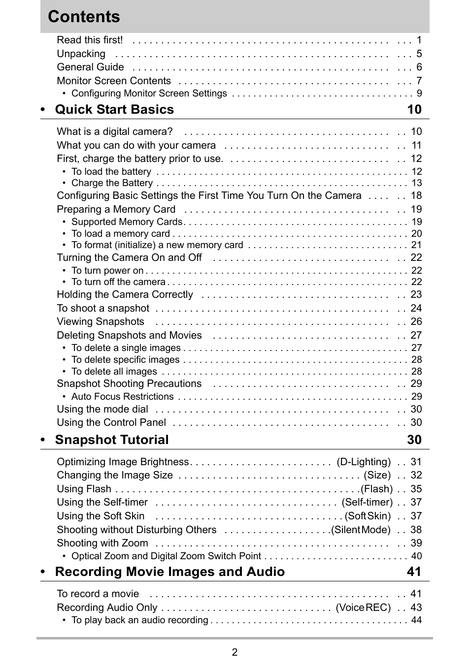 PRAKTICA luxmedia 16-Z24S User Manual | Page 2 / 112