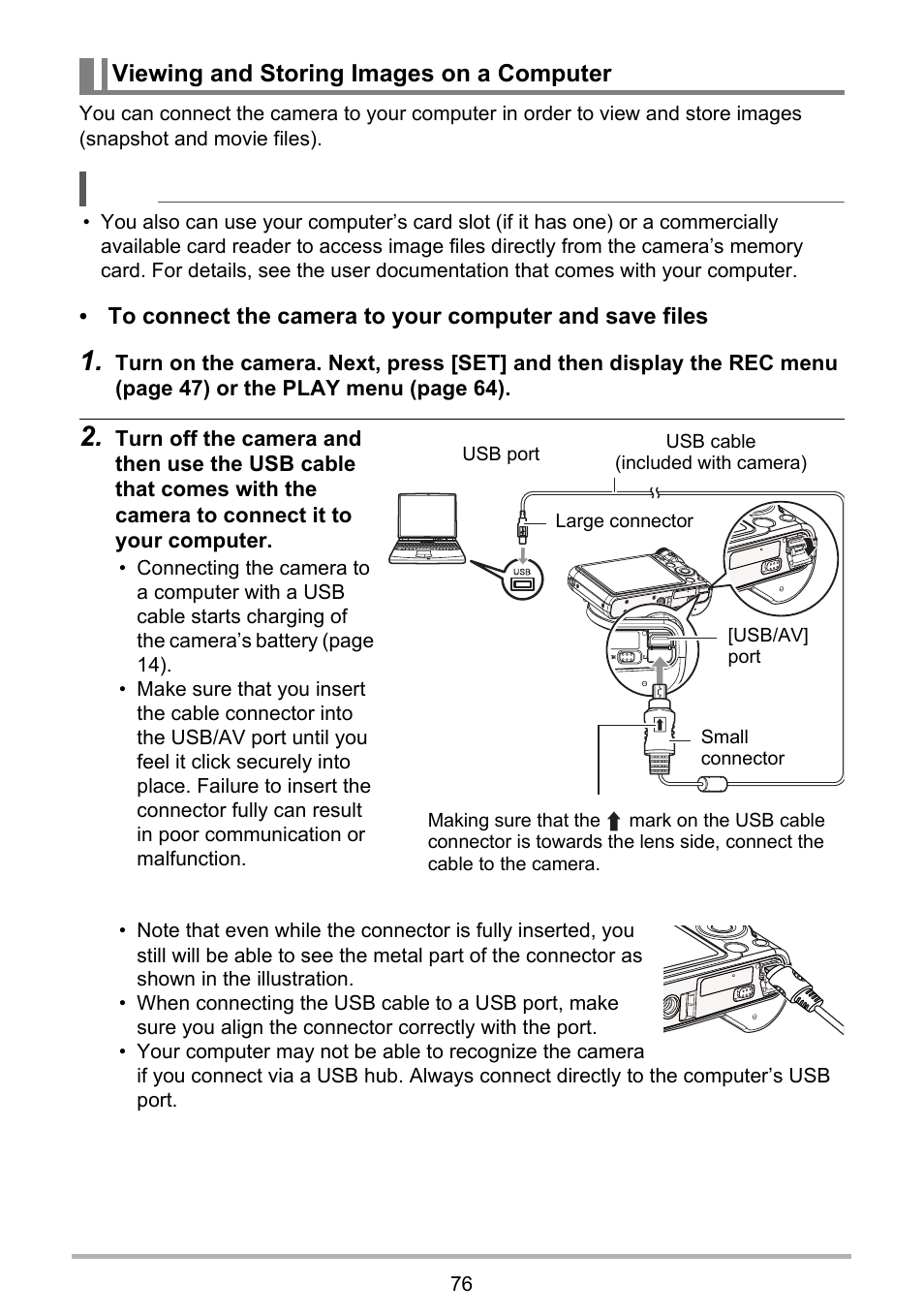 Viewing and storing images on a computer | PRAKTICA luxmedia 16-Z24S User Manual | Page 76 / 112