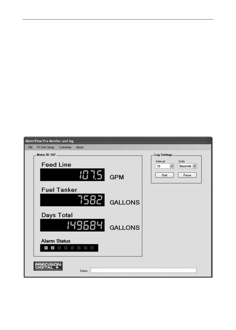 Precision Digital PD6000 User Manual | Page 38 / 96