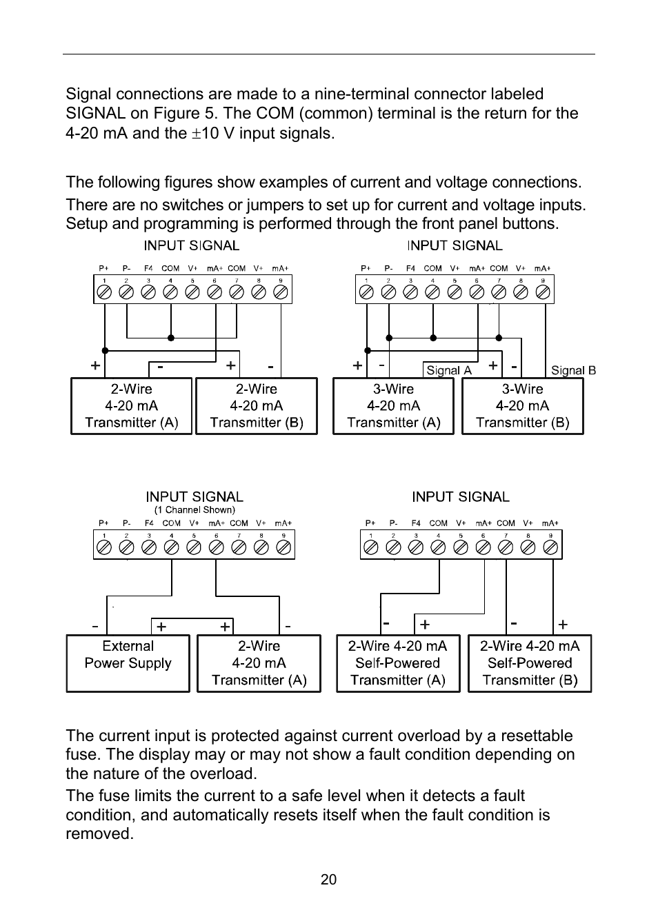 Precision Digital PD6060 User Manual | Page 20 / 104