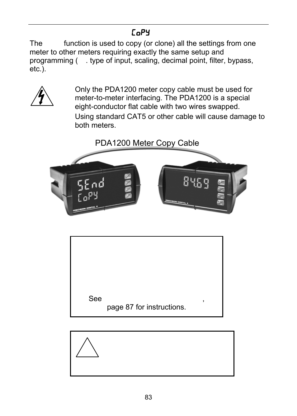 Precision Digital PD6060 User Manual | Page 83 / 104