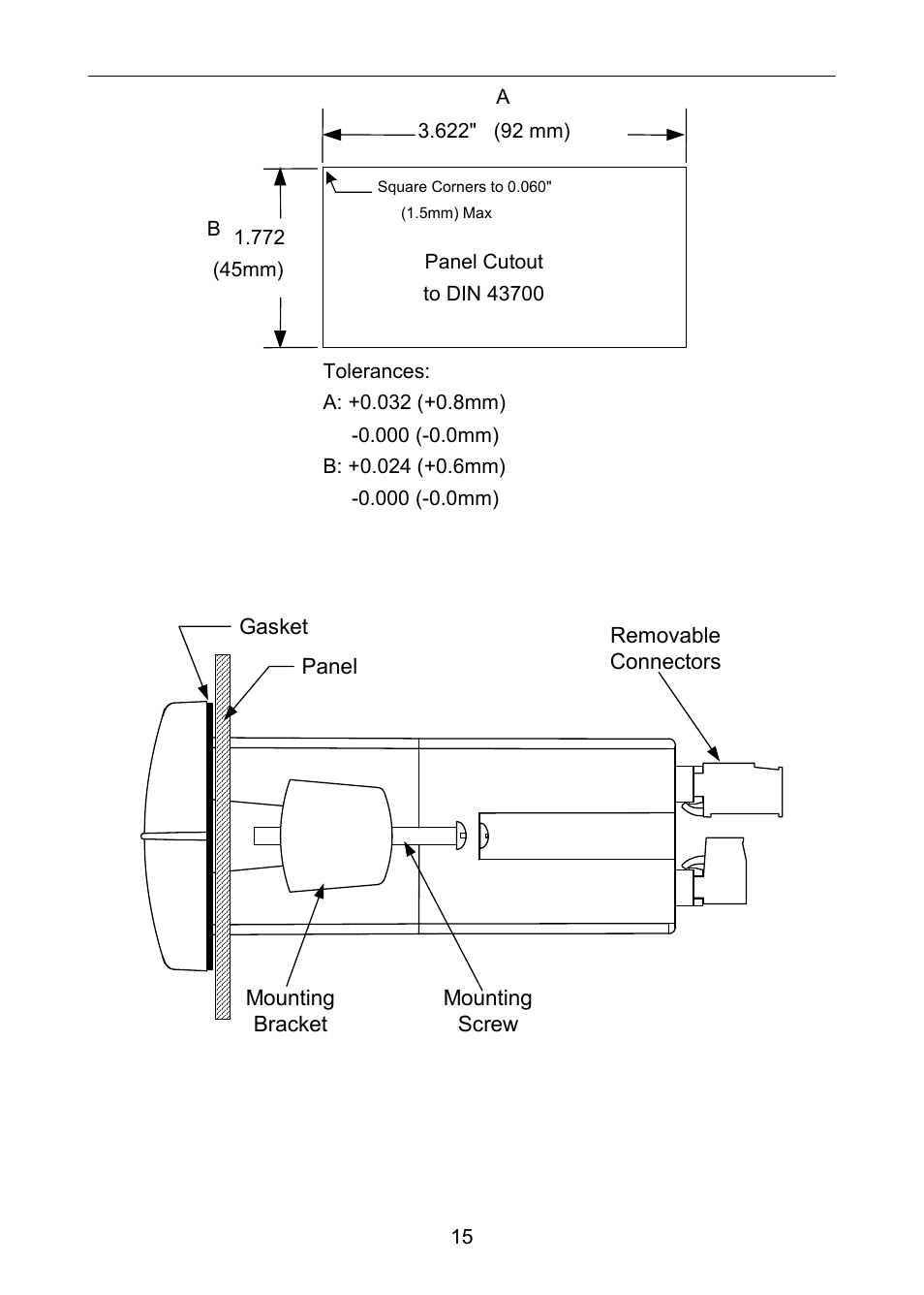 Precision Digital PD6100 User Manual | Page 15 / 100