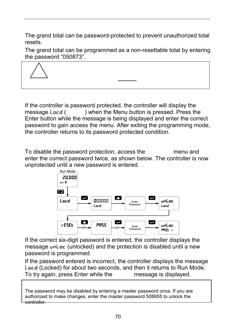 Precision Digital PD6310 User Manual | Page 70 / 100