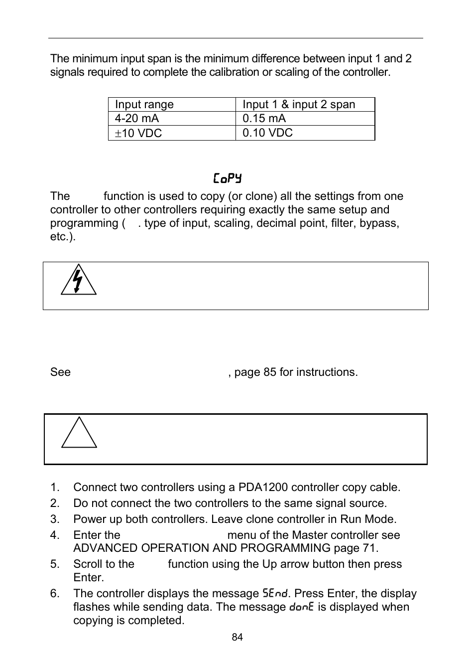 Precision Digital PD6310 User Manual | Page 84 / 100