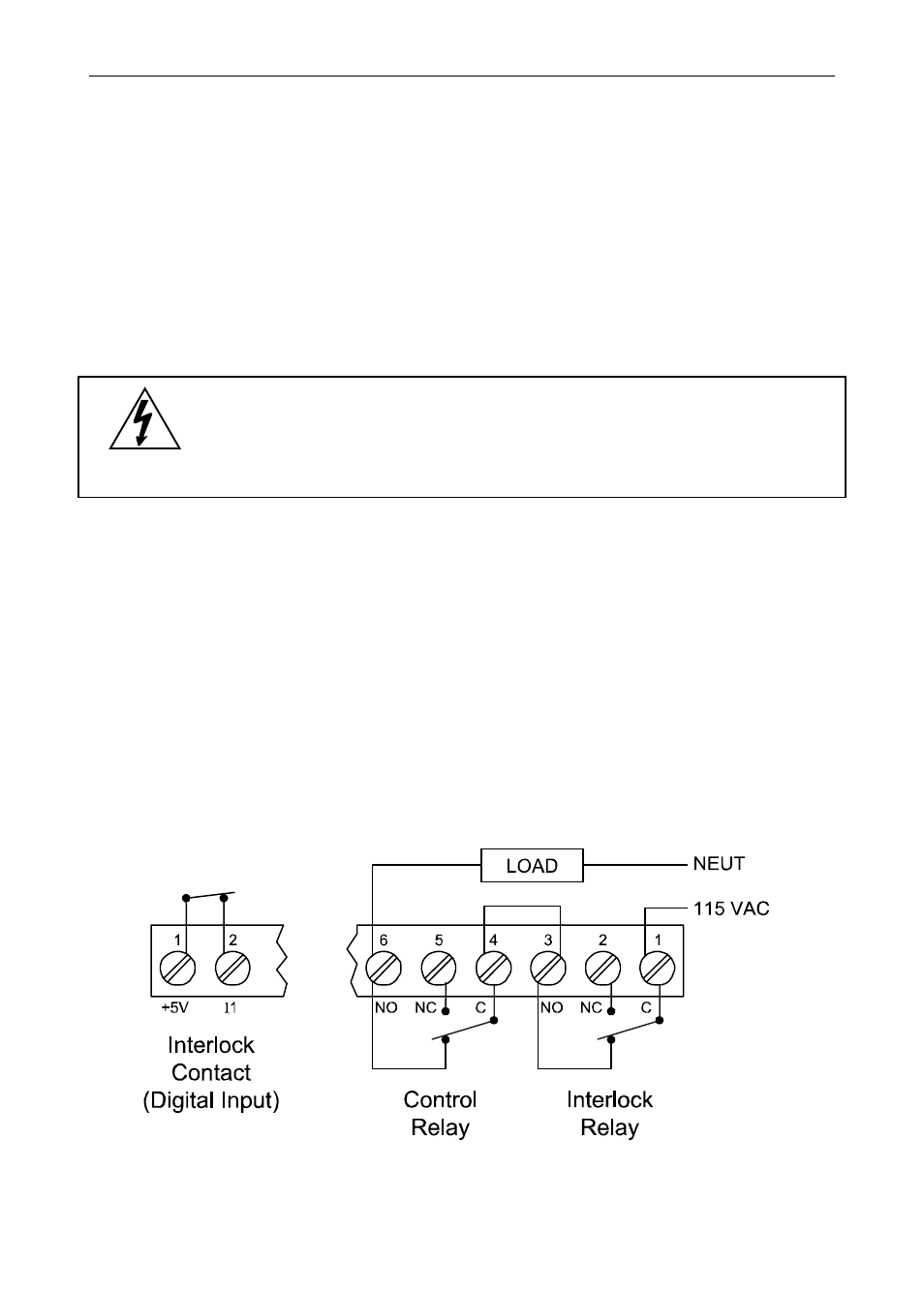 Interlock relay feature | Precision Digital PD6400 User Manual | Page 26 / 96