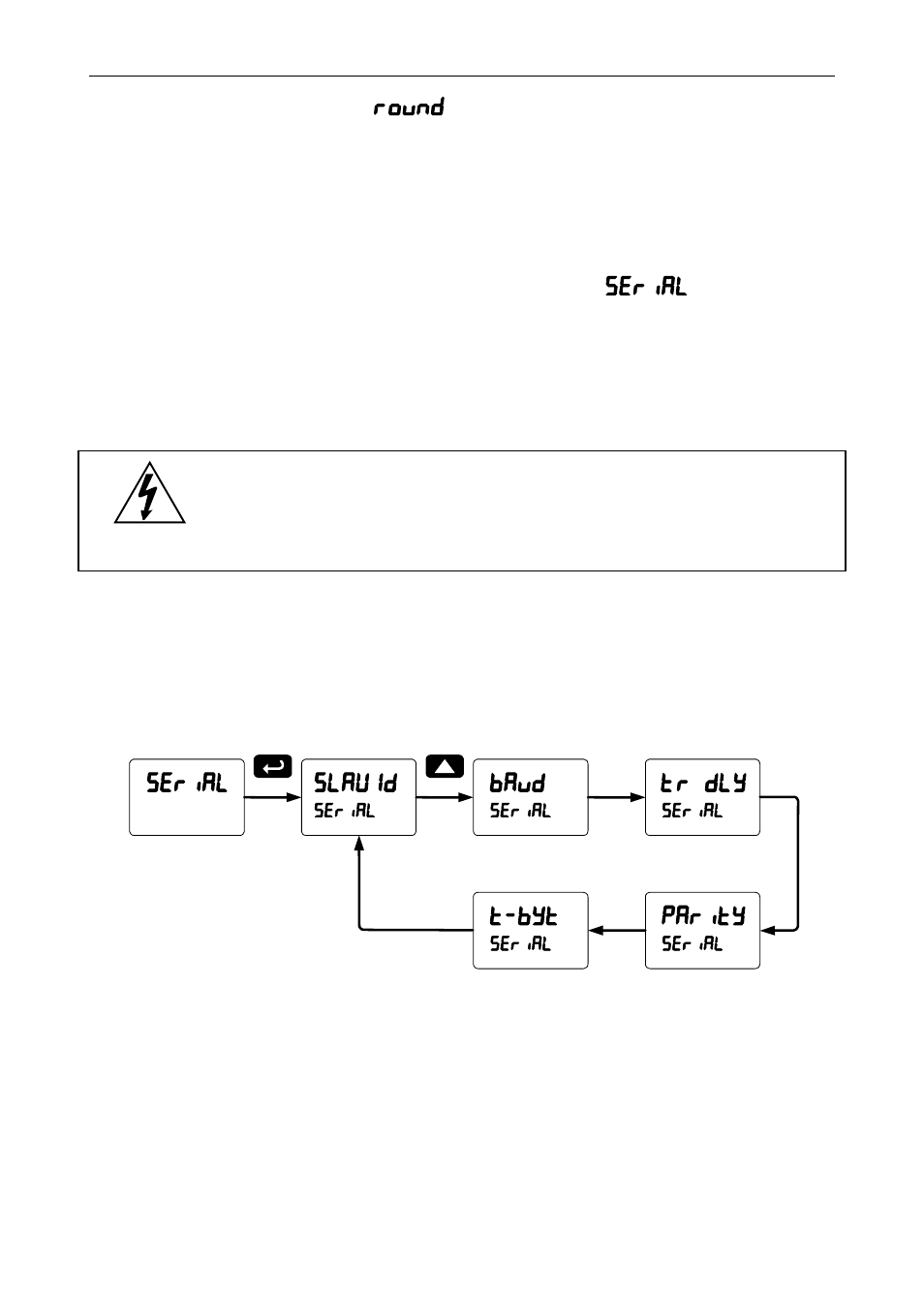 Rounding feature (round), Modbus rtu serial communications (serial) | Precision Digital PD6400 User Manual | Page 69 / 96