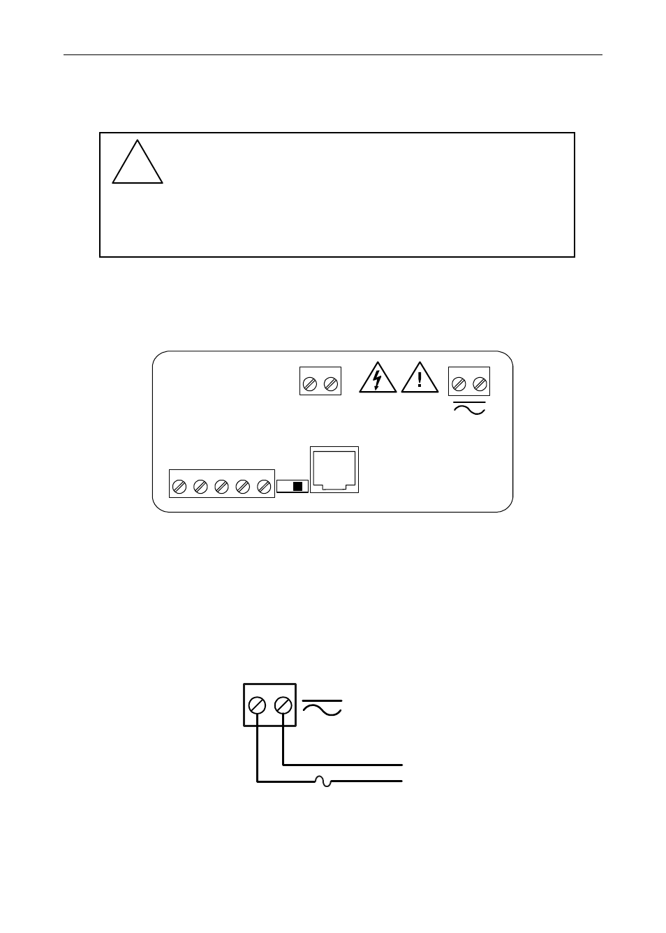 Connections, Connector labeling, Power connections | Figure 3. power connections | Precision Digital PD603 User Manual | Page 11 / 32