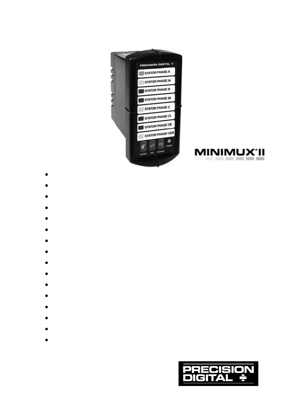 Precision Digital PD138 User Manual | 36 pages
