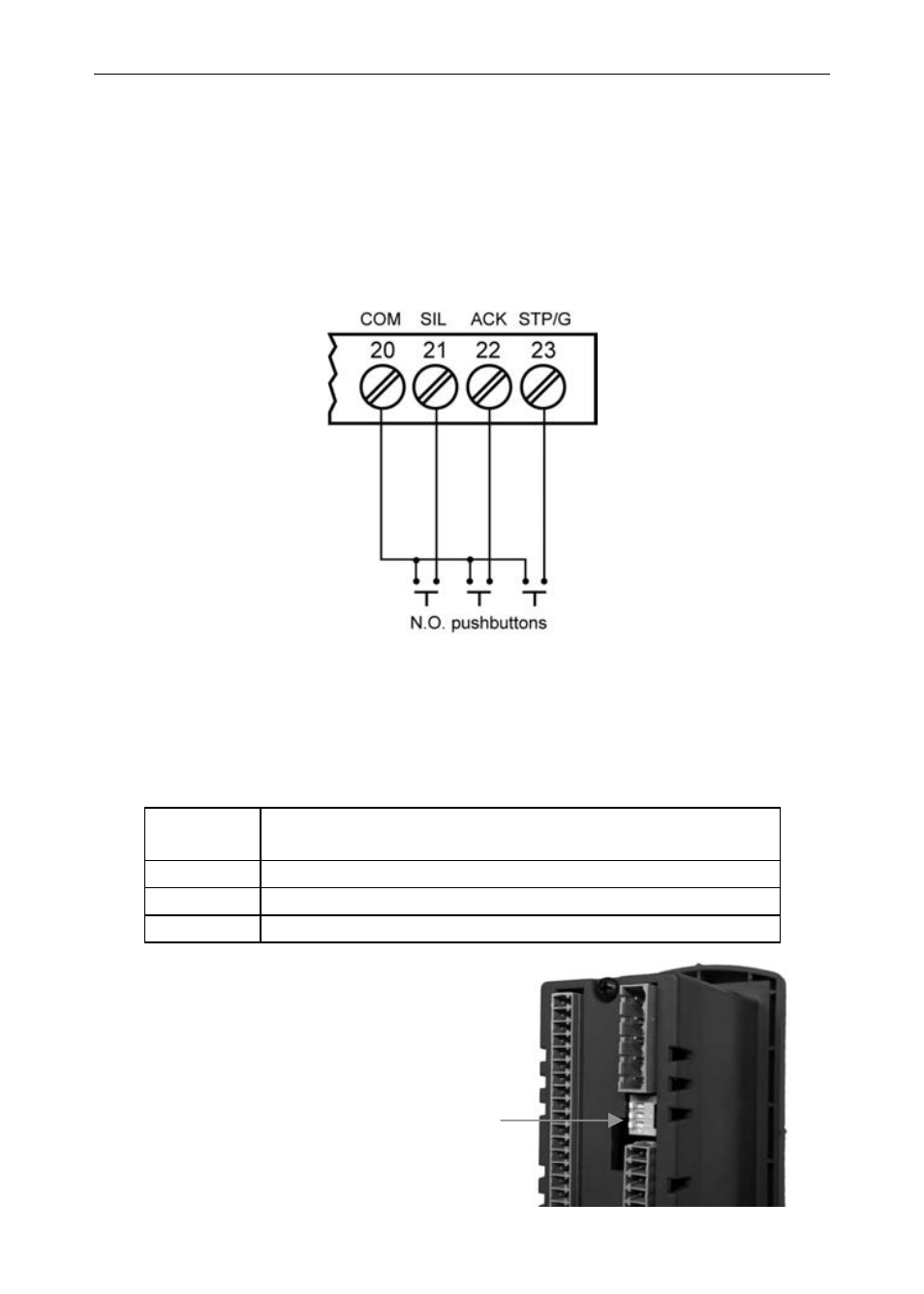 External sil, ack, & stop/go connections, Programming overview | Precision Digital PD138 User Manual | Page 19 / 36