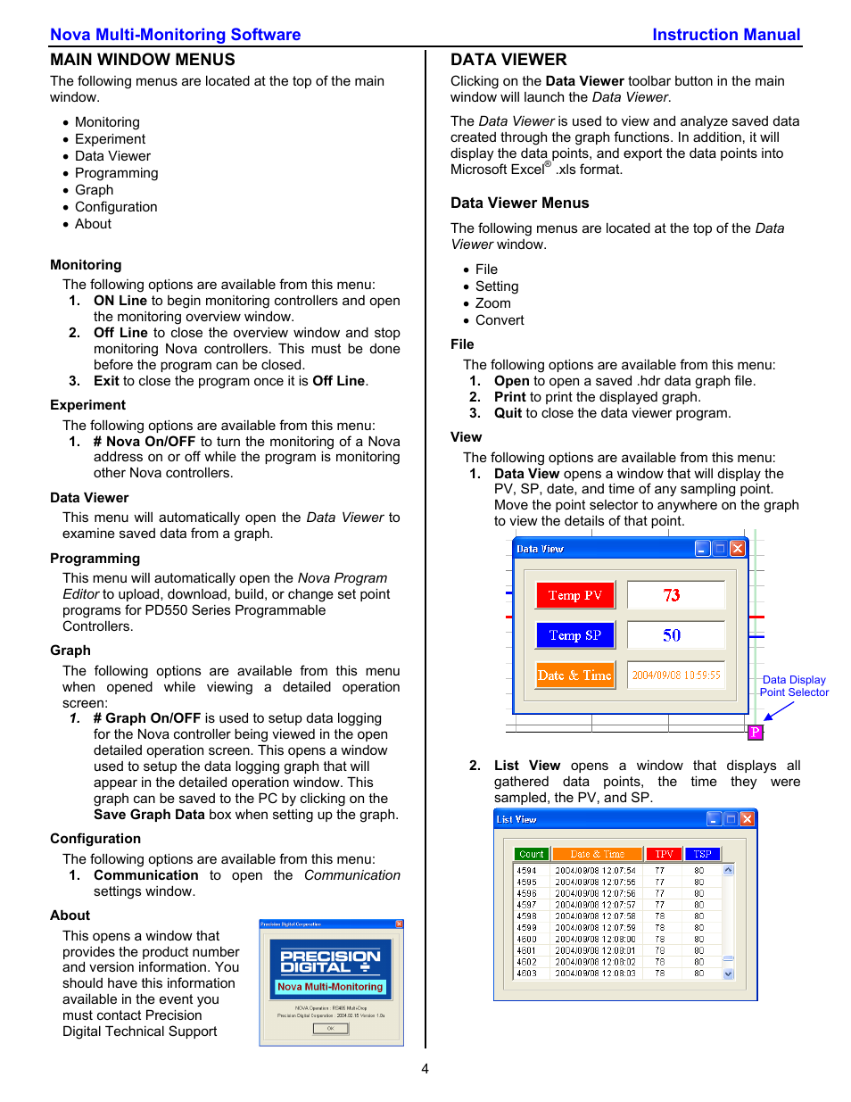 Precision Digital PD562 User Manual | Page 4 / 6