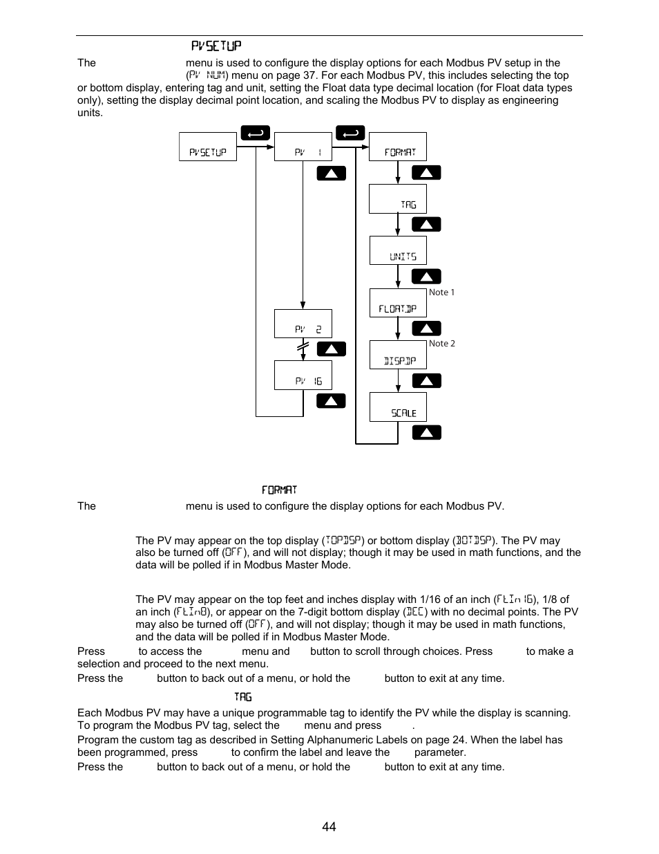 Precision Digital PD6730X User Manual | Page 44 / 100