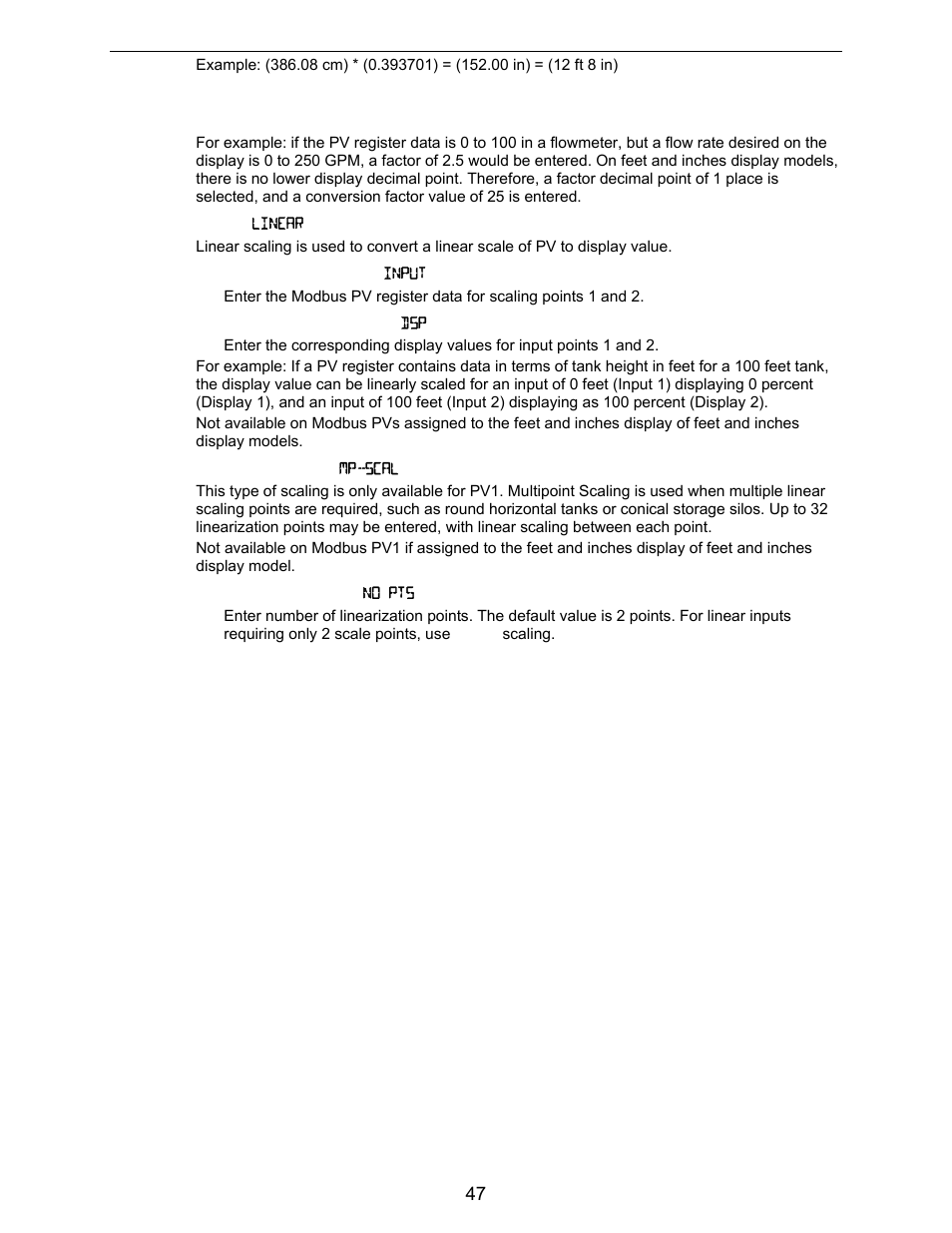 Precision Digital PD6730X User Manual | Page 47 / 100