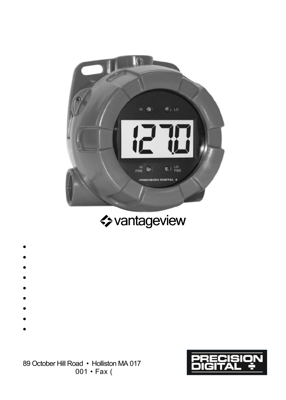Precision Digital PD6770 User Manual | 16 pages