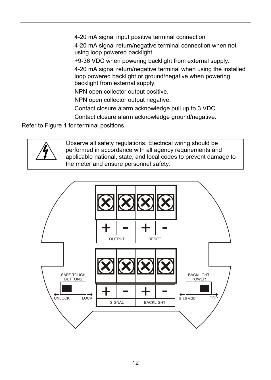 Connections (continued) | Precision Digital PD6800 User Manual | Page 12 / 48