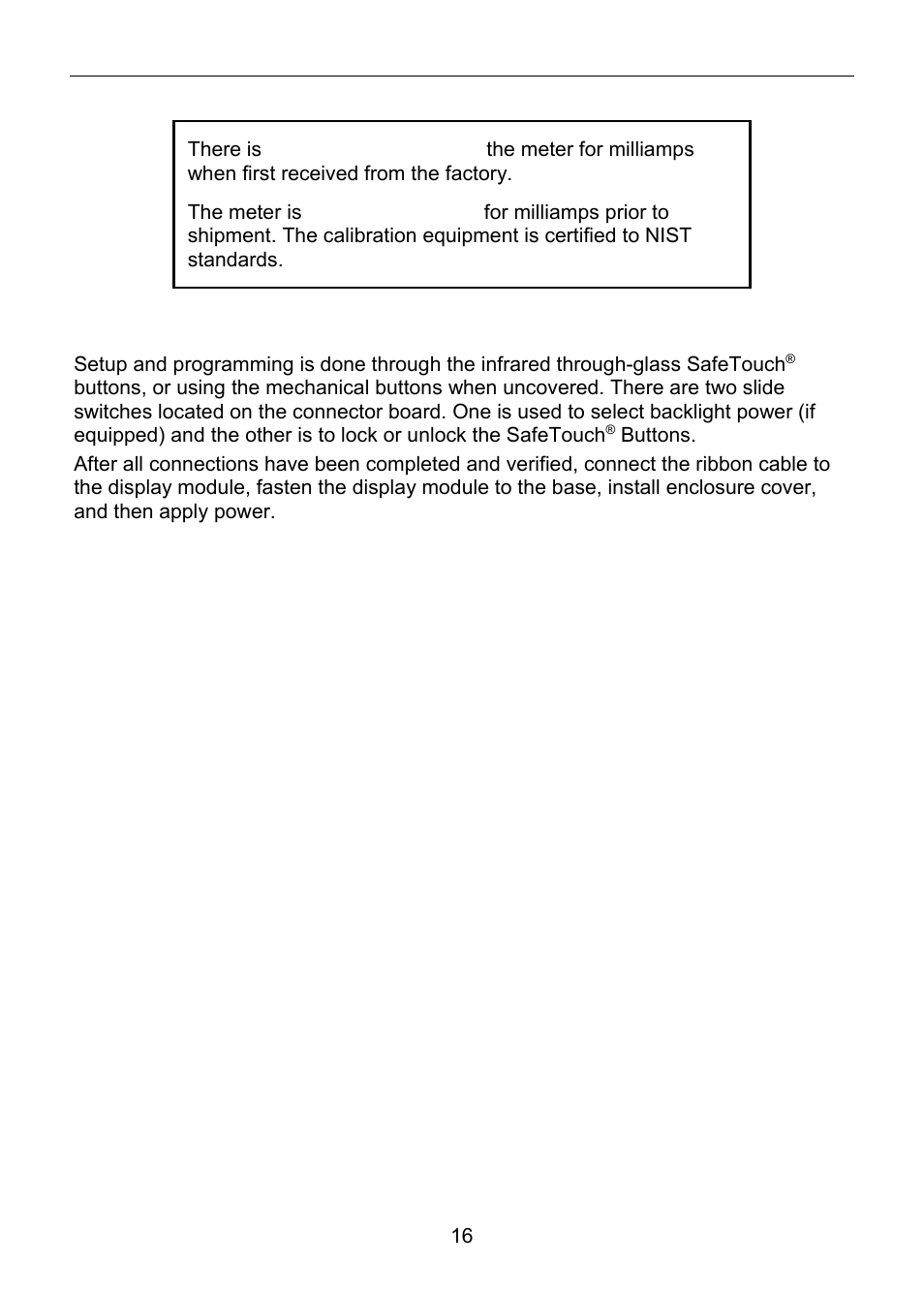 Setup and programming, Overview | Precision Digital PD6800 User Manual | Page 16 / 48