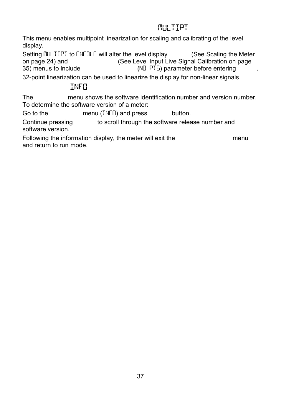 Precision Digital PD6800 User Manual | Page 37 / 48