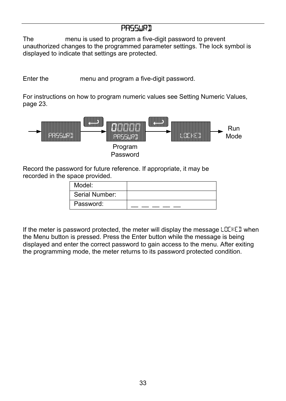 Precision Digital PD6820 User Manual | Page 33 / 52