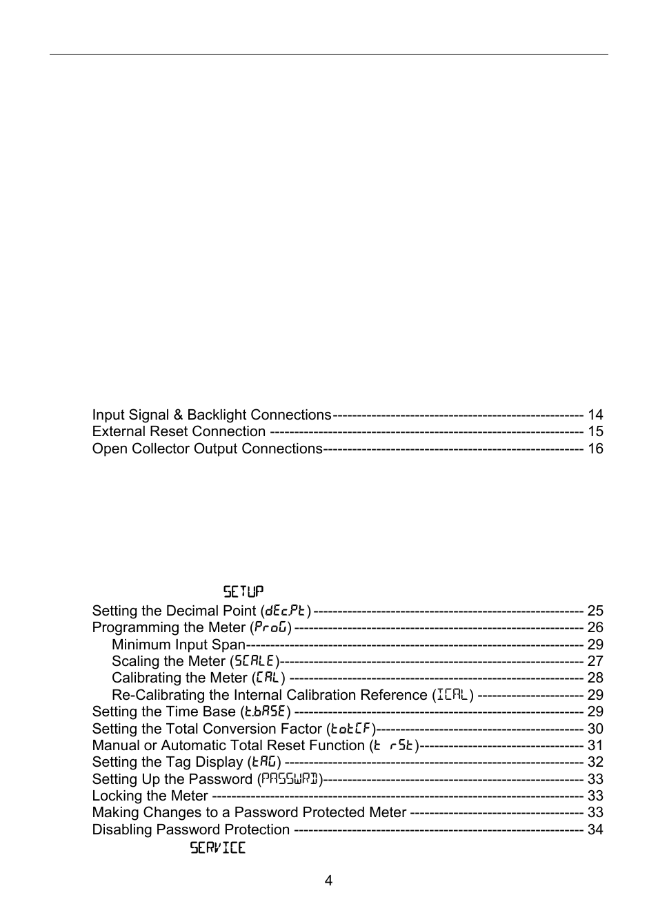 Precision Digital PD6820 User Manual | Page 4 / 52
