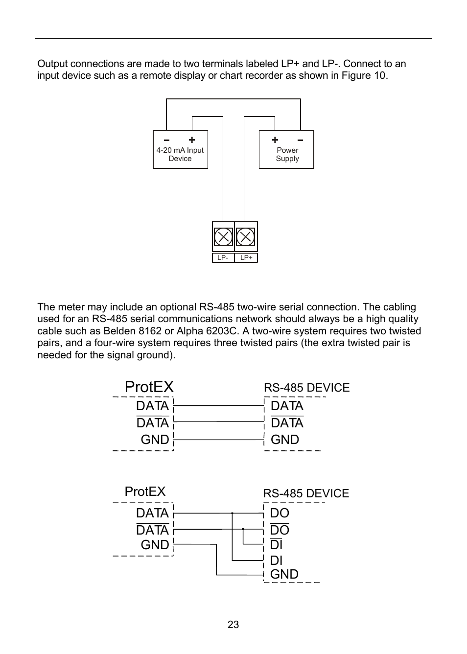 Protex | Precision Digital PD6830 User Manual | Page 23 / 100