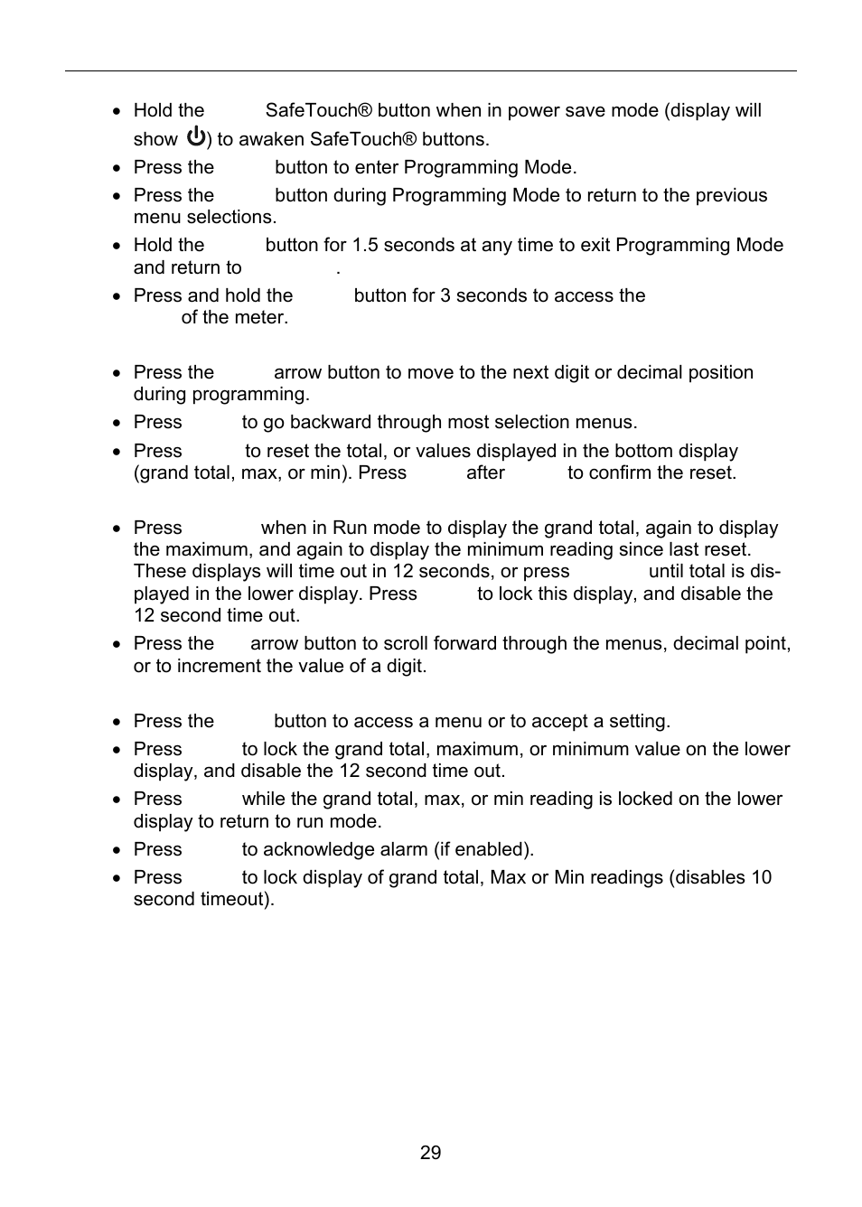 Precision Digital PD6830 User Manual | Page 29 / 100