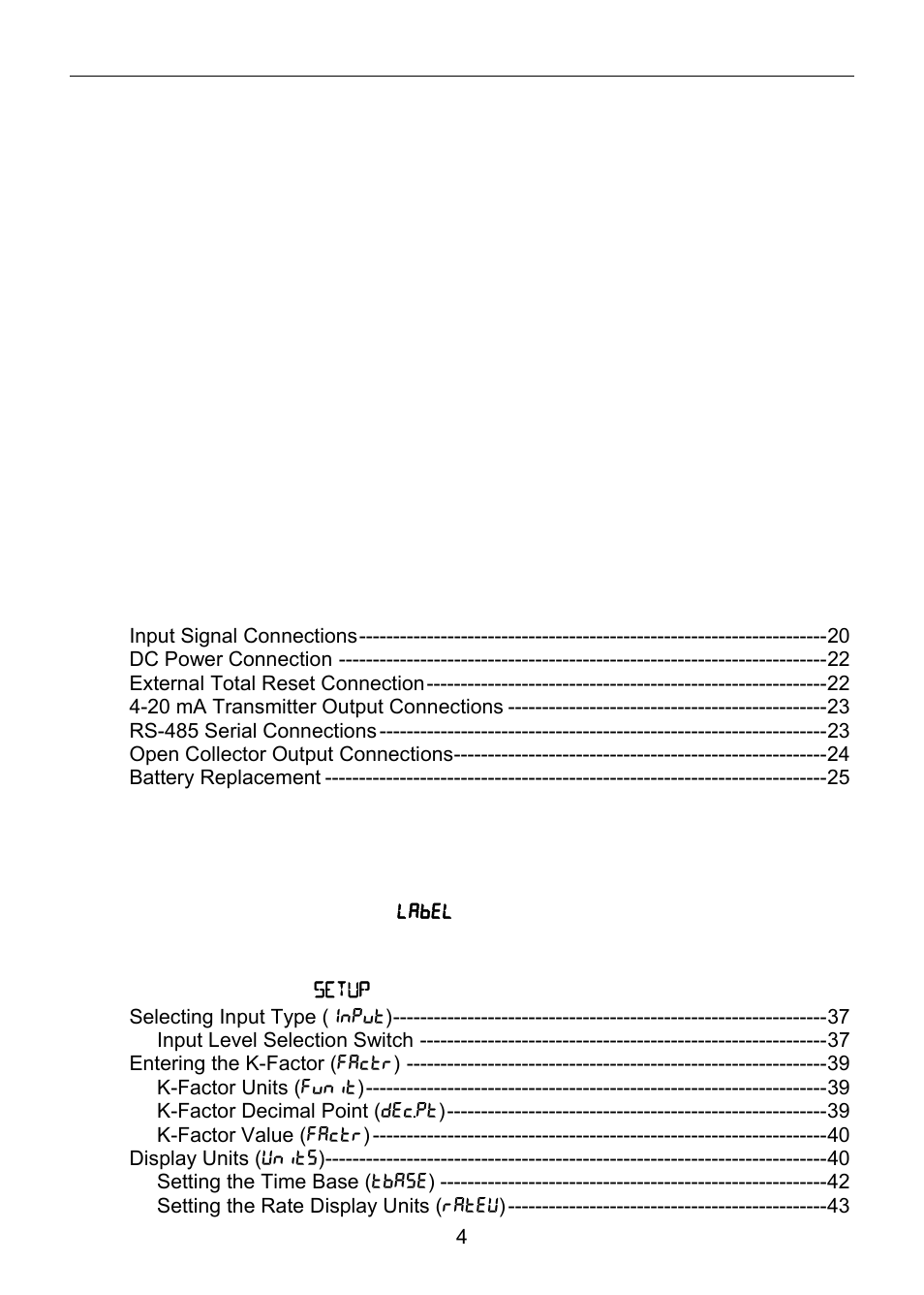 Precision Digital PD6830 User Manual | Page 4 / 100