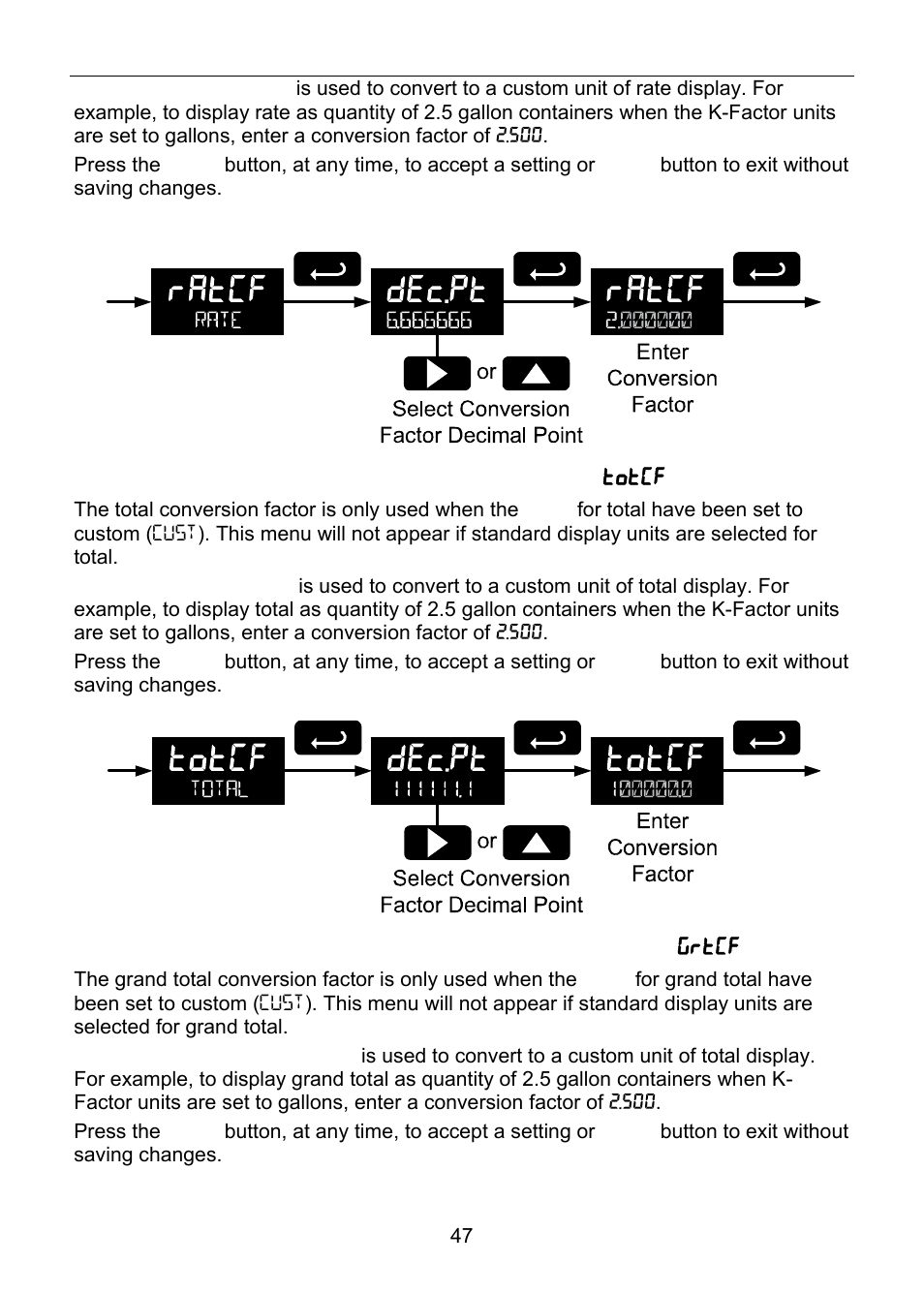 Precision Digital PD6830 User Manual | Page 47 / 100