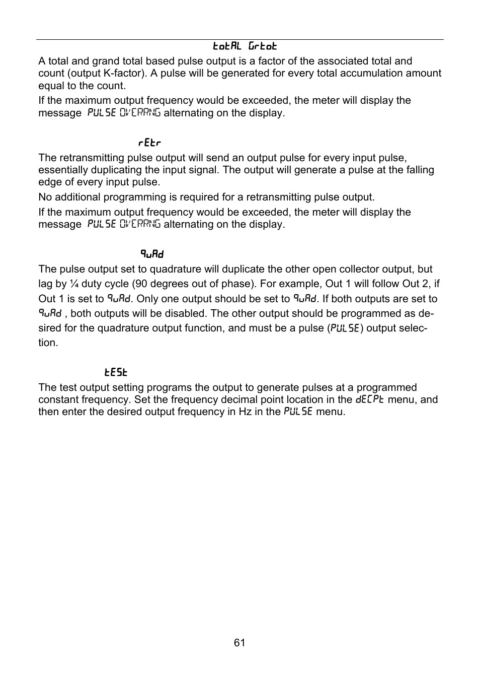 Precision Digital PD6830 User Manual | Page 61 / 100