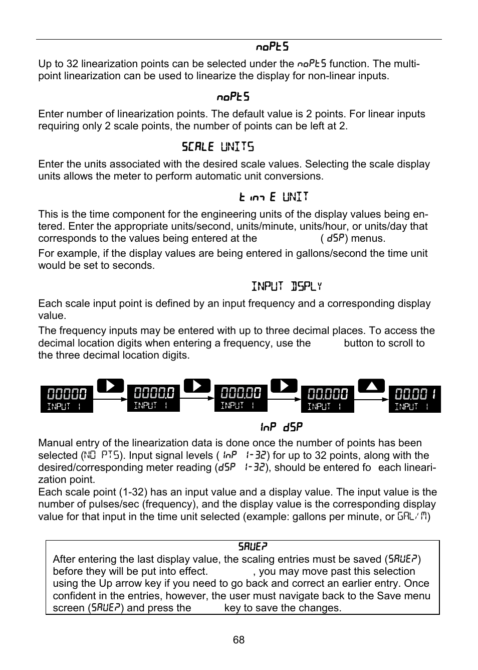 Precision Digital PD6830 User Manual | Page 68 / 100