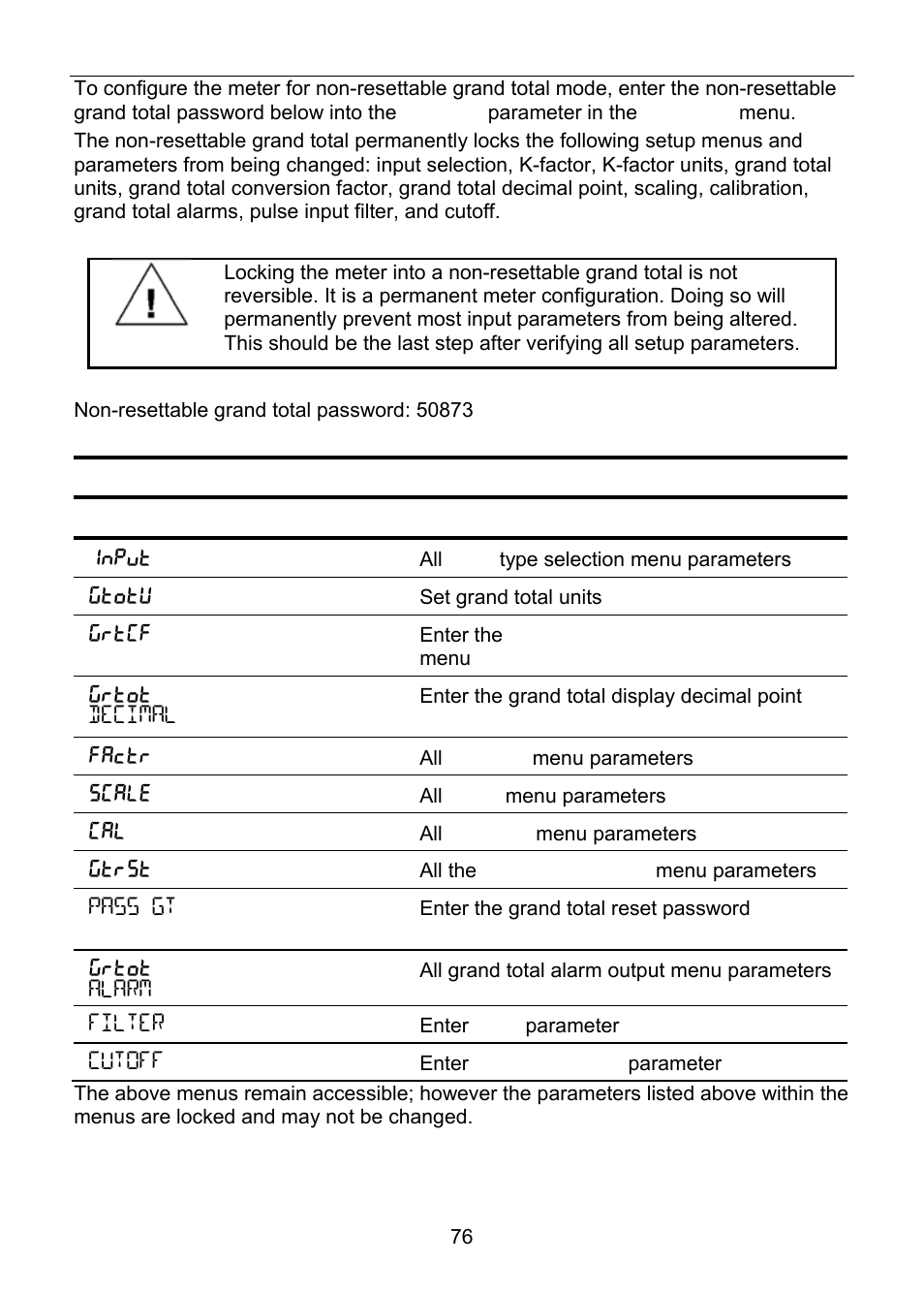 Precision Digital PD6830 User Manual | Page 76 / 100