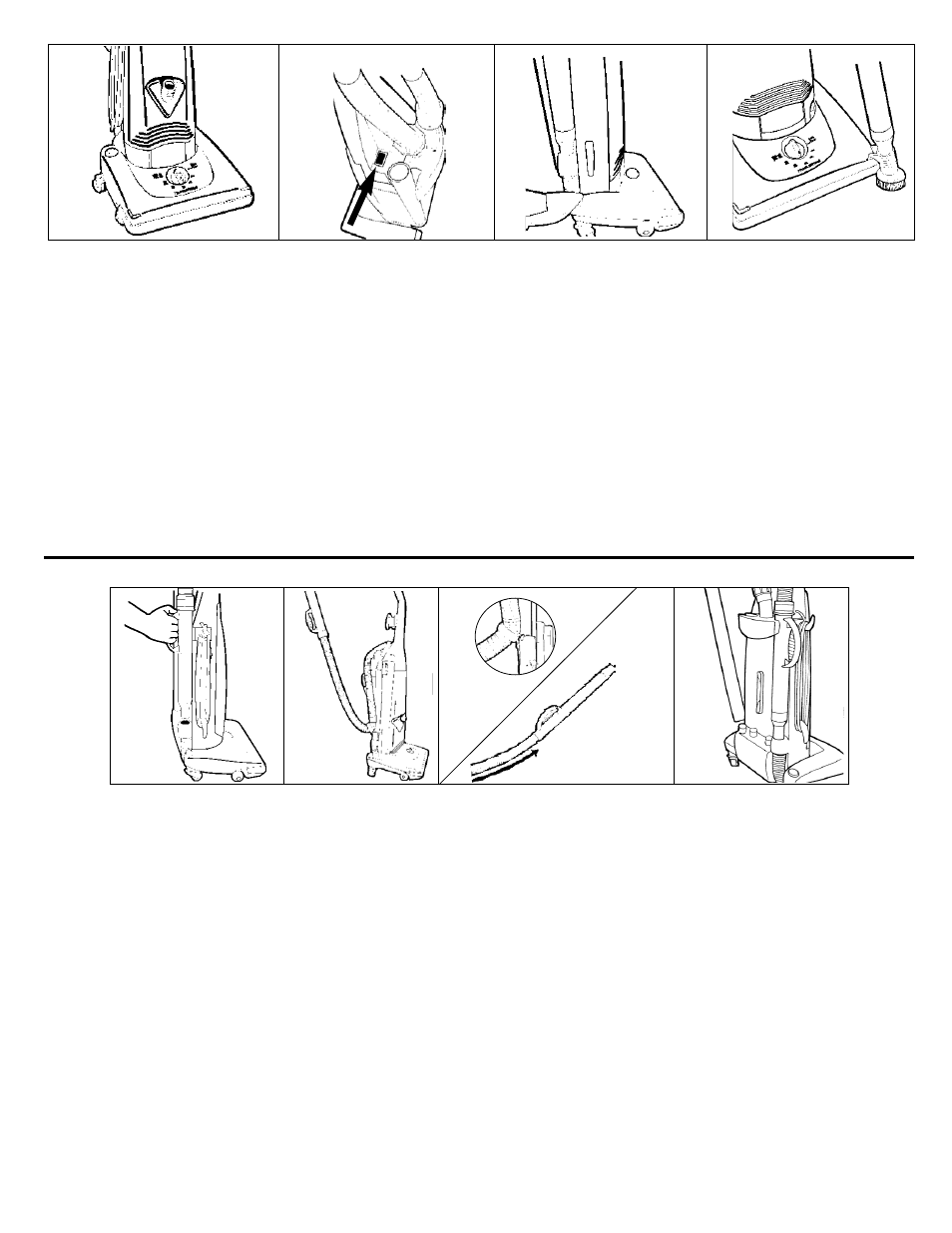 Not available on all models, Carpet settings, How to operate | Stretch hose, And hose anchor, Extension wand | Dirt Devil Swivel Glide User Manual | Page 6 / 9