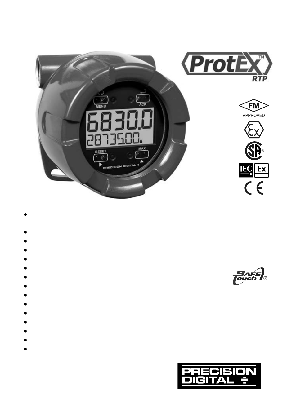 Precision Digital PD6830 User Manual | 60 pages