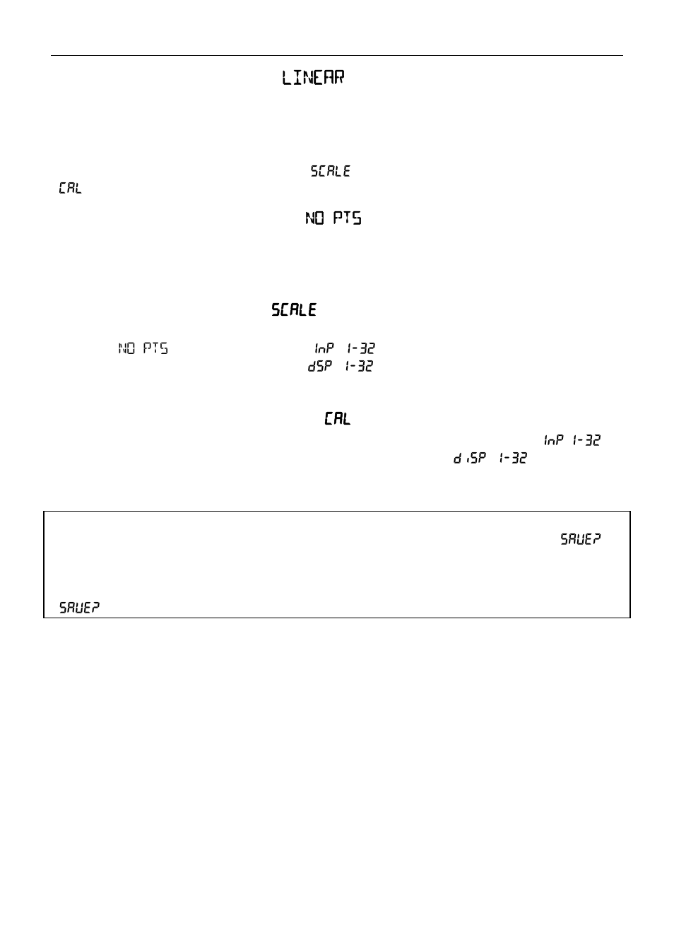 Multi-point linearization ( linear ) | Precision Digital PD6830 User Manual | Page 44 / 60