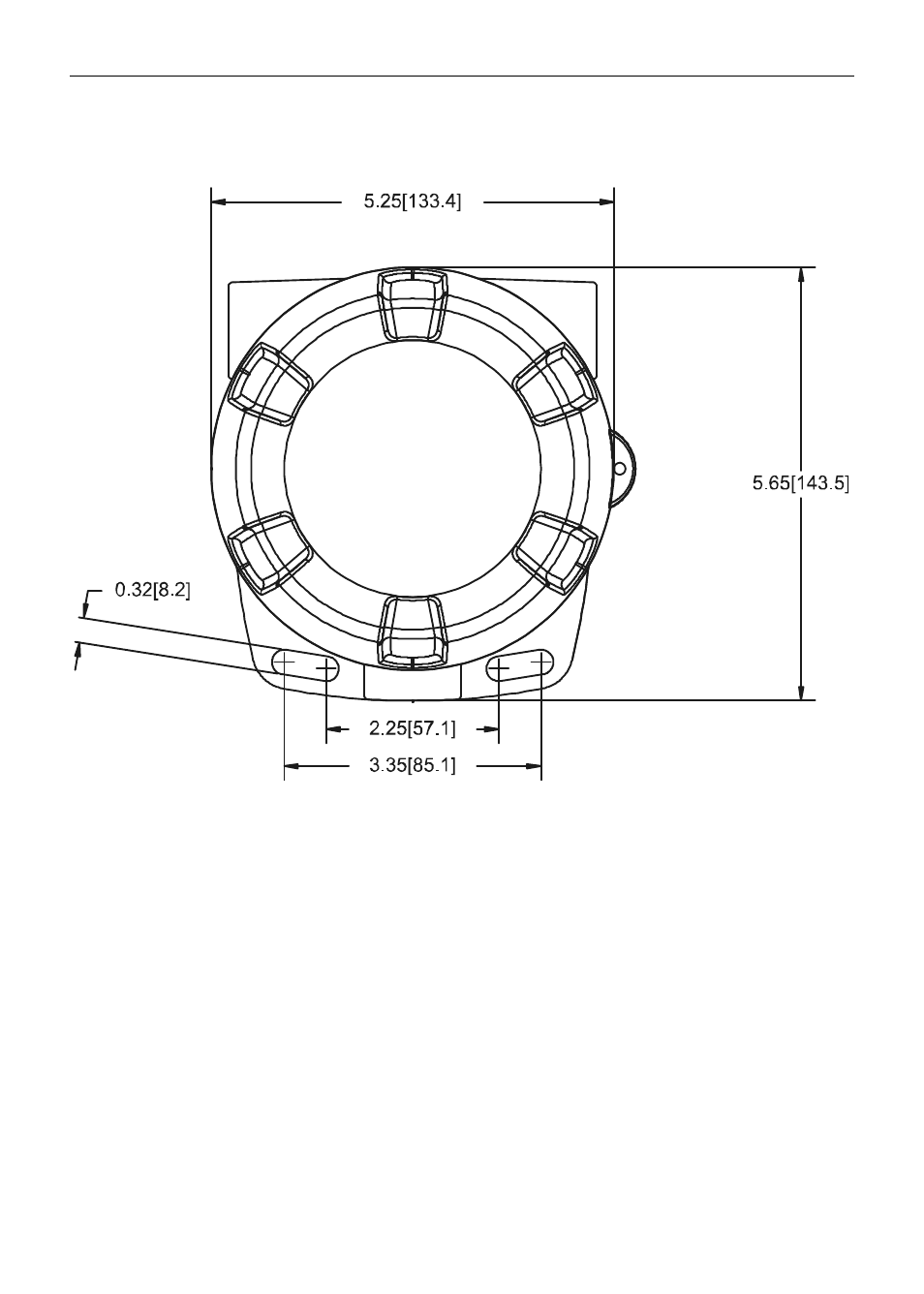 Mounting dimensions | Precision Digital PD6830 User Manual | Page 52 / 60