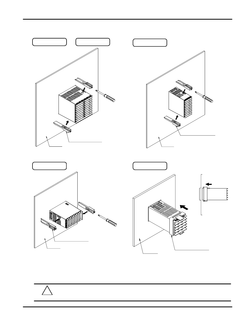 2 panel mounting | Precision Digital PD540 User Manual | Page 45 / 60