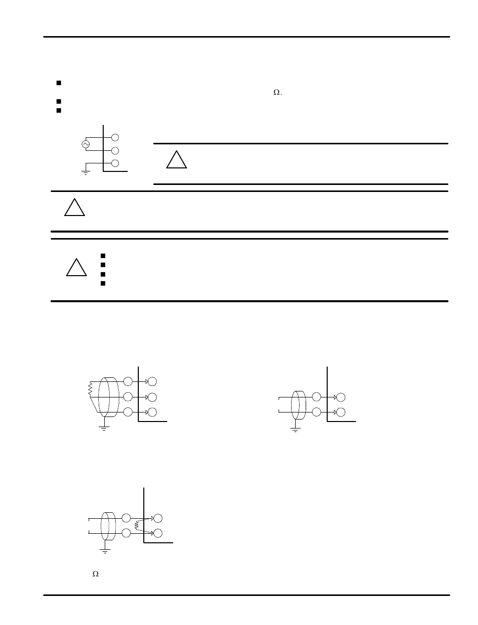 6 grounding and power cable connection, 7 signal input connection | Precision Digital PD540 User Manual | Page 52 / 60