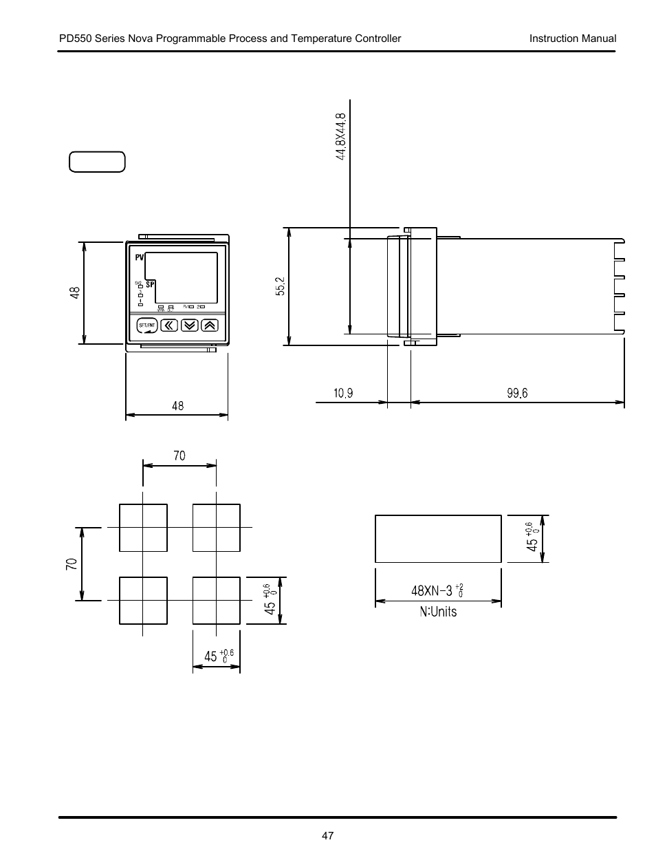 Precision Digital PD554 User Manual | Page 47 / 64