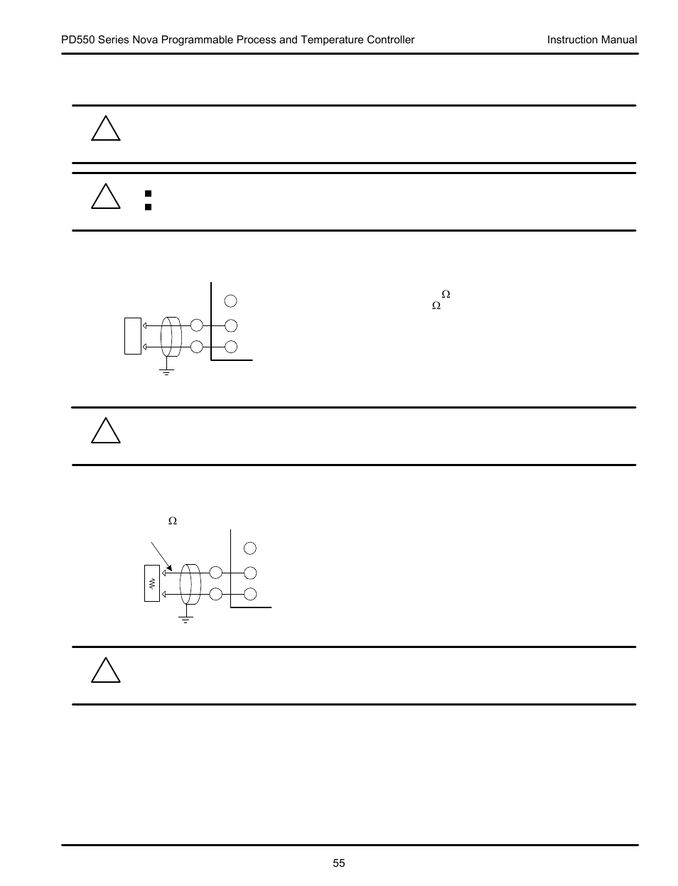 8 analog output connection | Precision Digital PD554 User Manual | Page 55 / 64