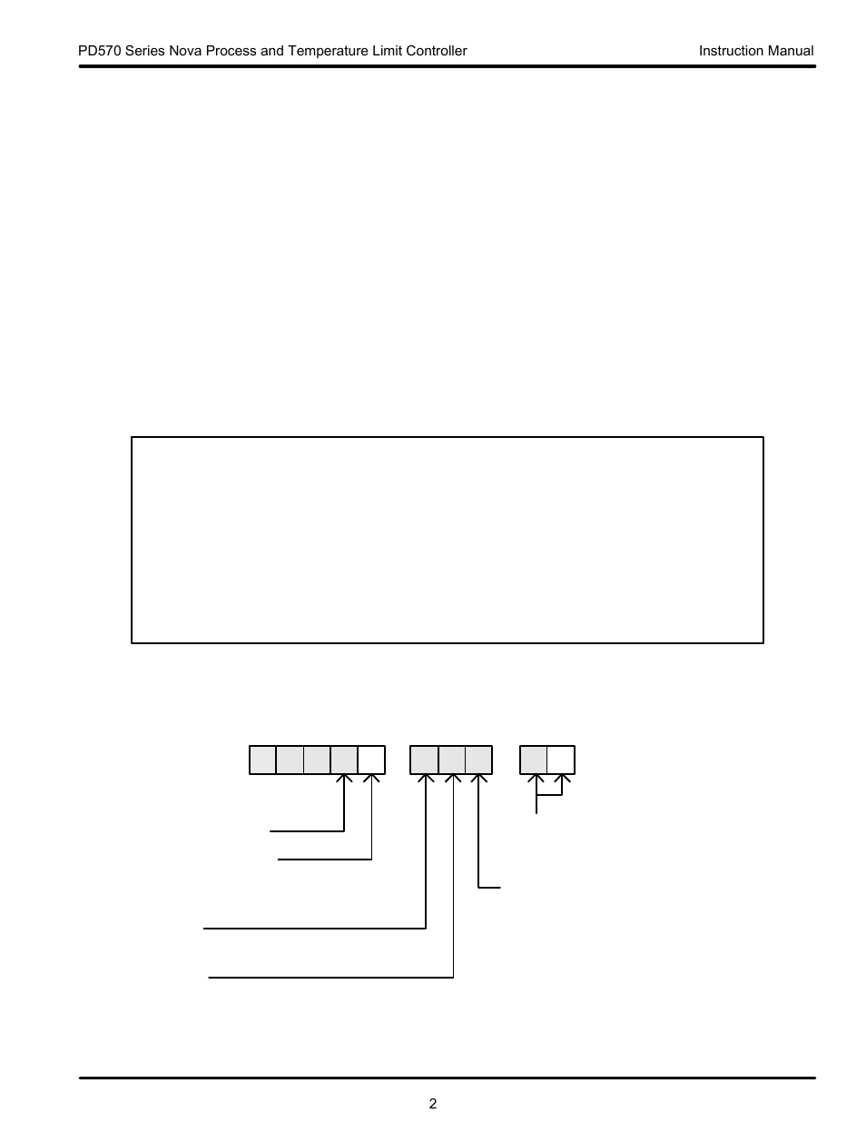 Disclaimer, Registered trademarks, Nova pd570 series model number guide | Precision Digital PD570 User Manual | Page 2 / 44