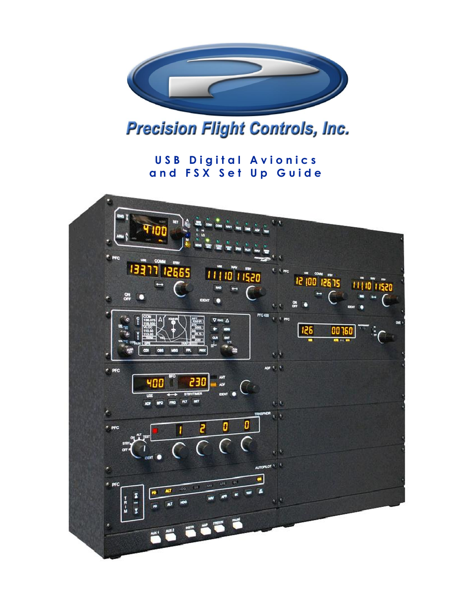 Precision Flight USB Avionics and FSX User Manual | 6 pages